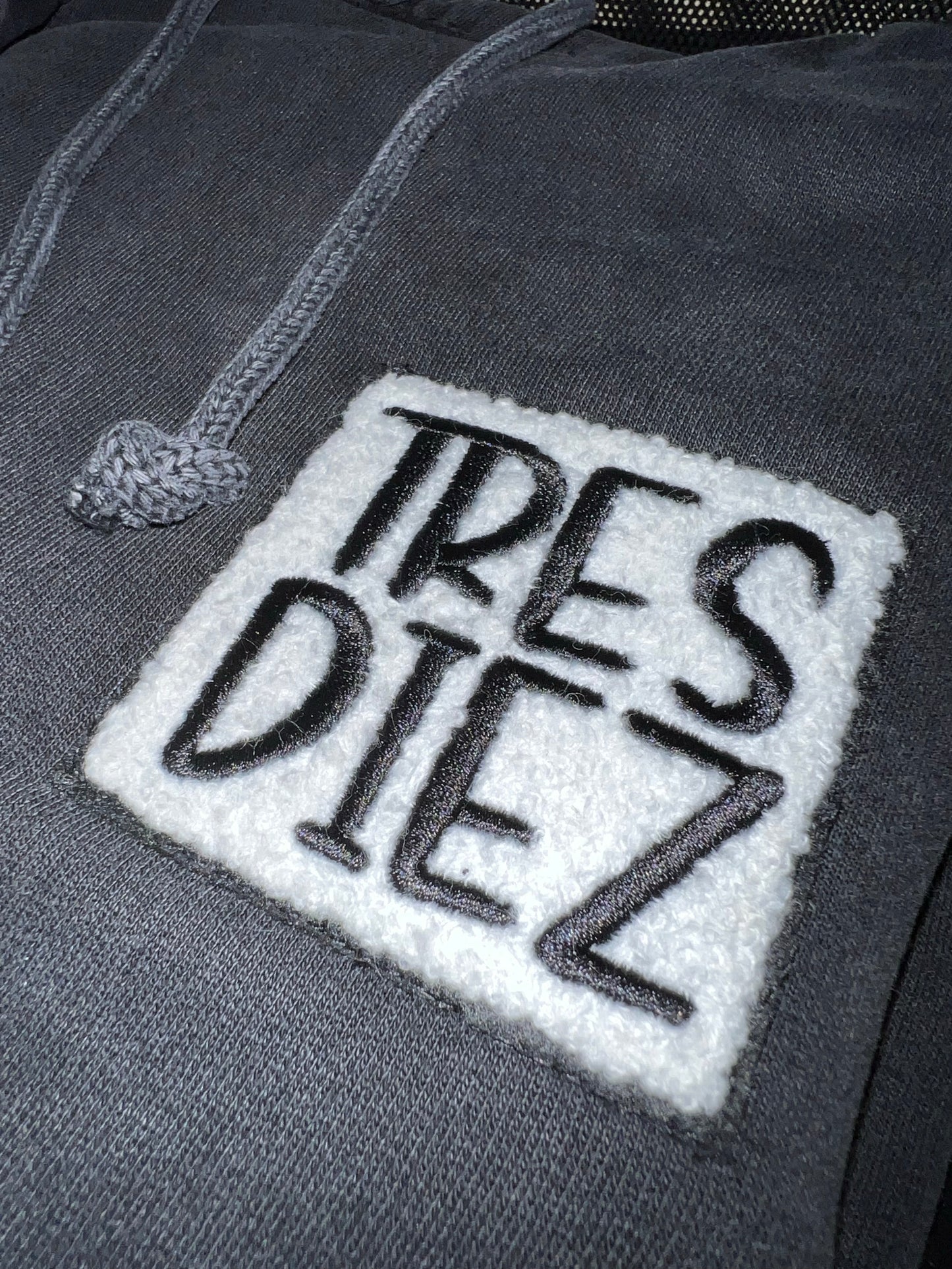 Tres Diez Patch Hoodie
