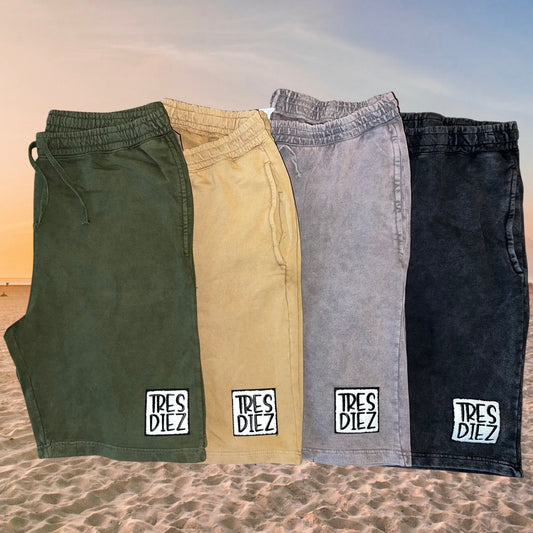 Tres Diez Patch Sweat Shorts