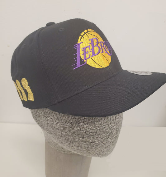 Limited Edition LeBron James "RESPECT" Hat (With Trophies)